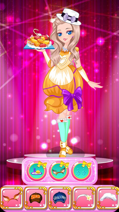 可爱服务生截图