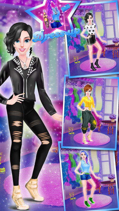 时尚明星娃娃化妆截图