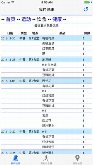 交大健康截图