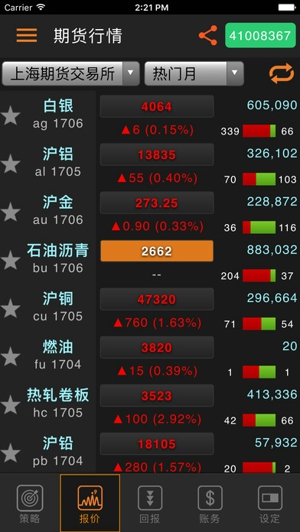 徽商期货咏春go截图