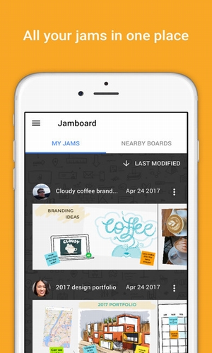 谷歌jamboard截图