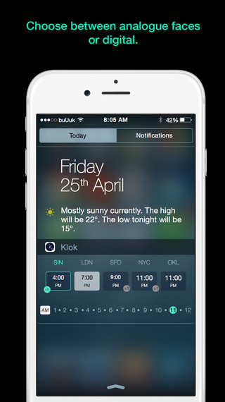Klok时间转换截图