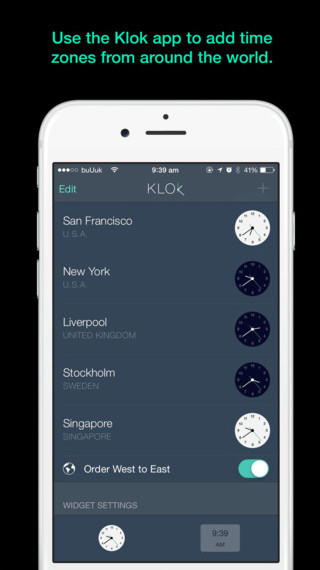 Klok时间转换截图
