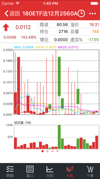 中泰仿真期权宝截图