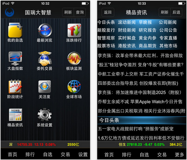 长城国瑞证券大智慧截图