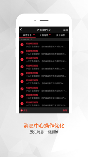 沃德股市气象站截图