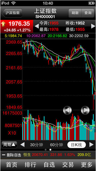 渤海大智慧截图
