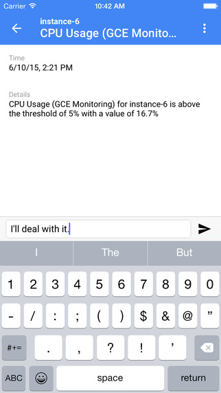 谷歌云端控制台截图