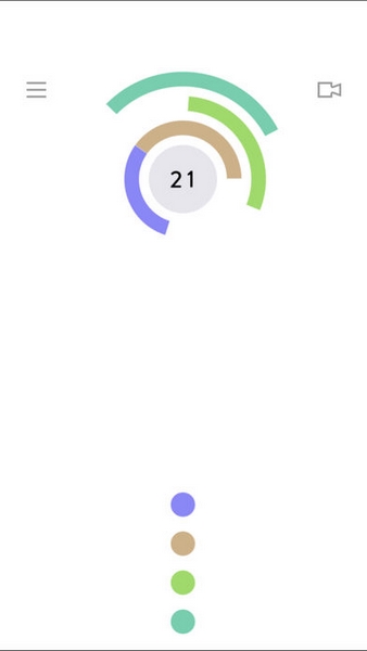 旋转同心圆截图