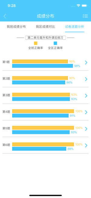 专课专练教师端截图