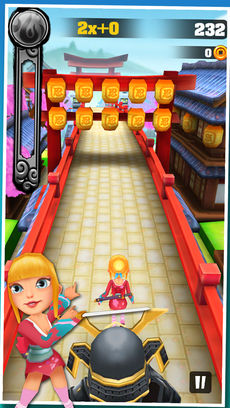 忍者疾风花都跑酷截图