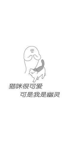 猫咪很可爱可是我是幽灵截图